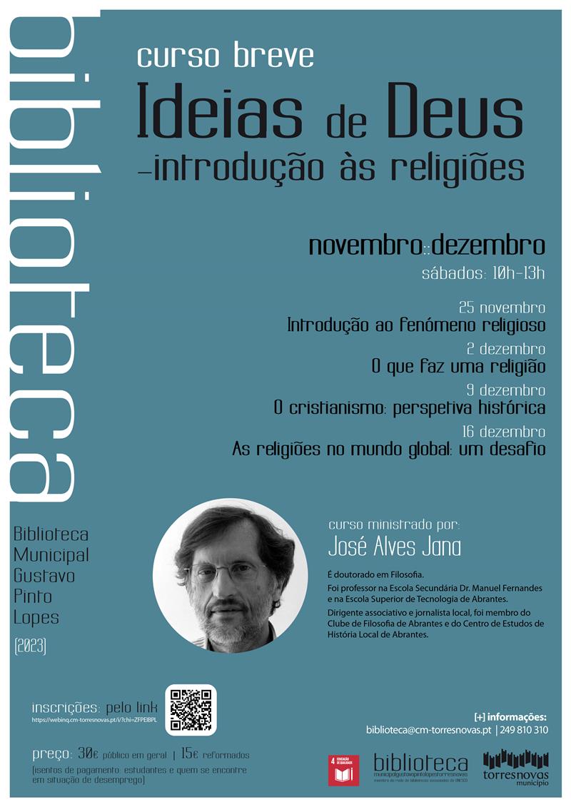 La bibliothèque promeut un cours d’introduction aux religions avec José Alves Jana